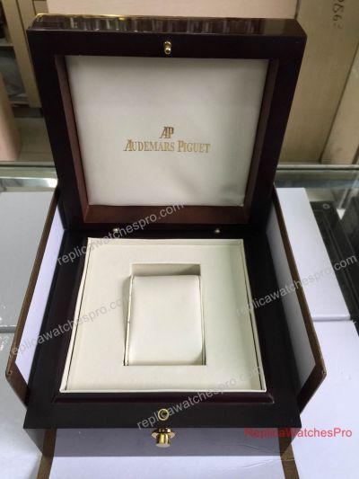 Audemars Piguet Box Replica Wood Watch Box Set w/ Document & Handbag